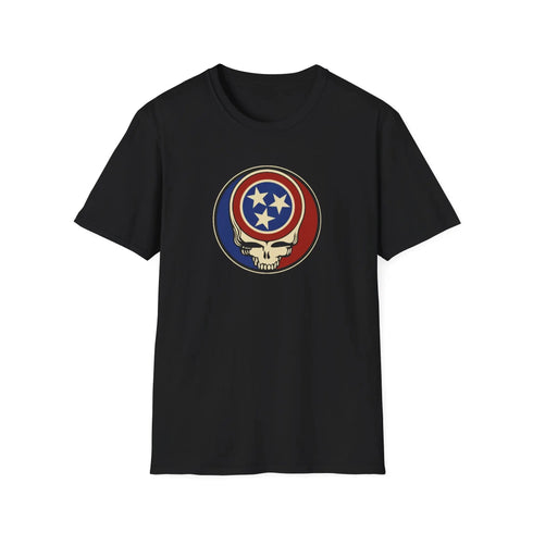 Grateful Dead - Tennessee State Flag Stealie Grateful Dead T-Shirt - StealieShop